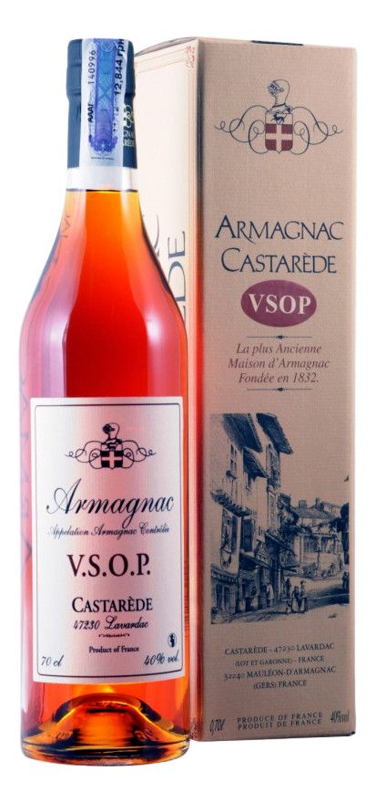 Арманьяк КАСТАРЕД VSOP ПК 40% ст/б 0.7л
