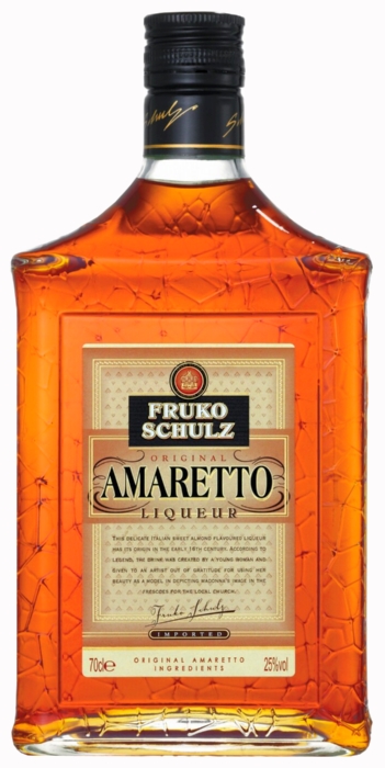 Ликер ФРУКО ШУЛЬЦ Амаретто 25% ст/б 0.7л