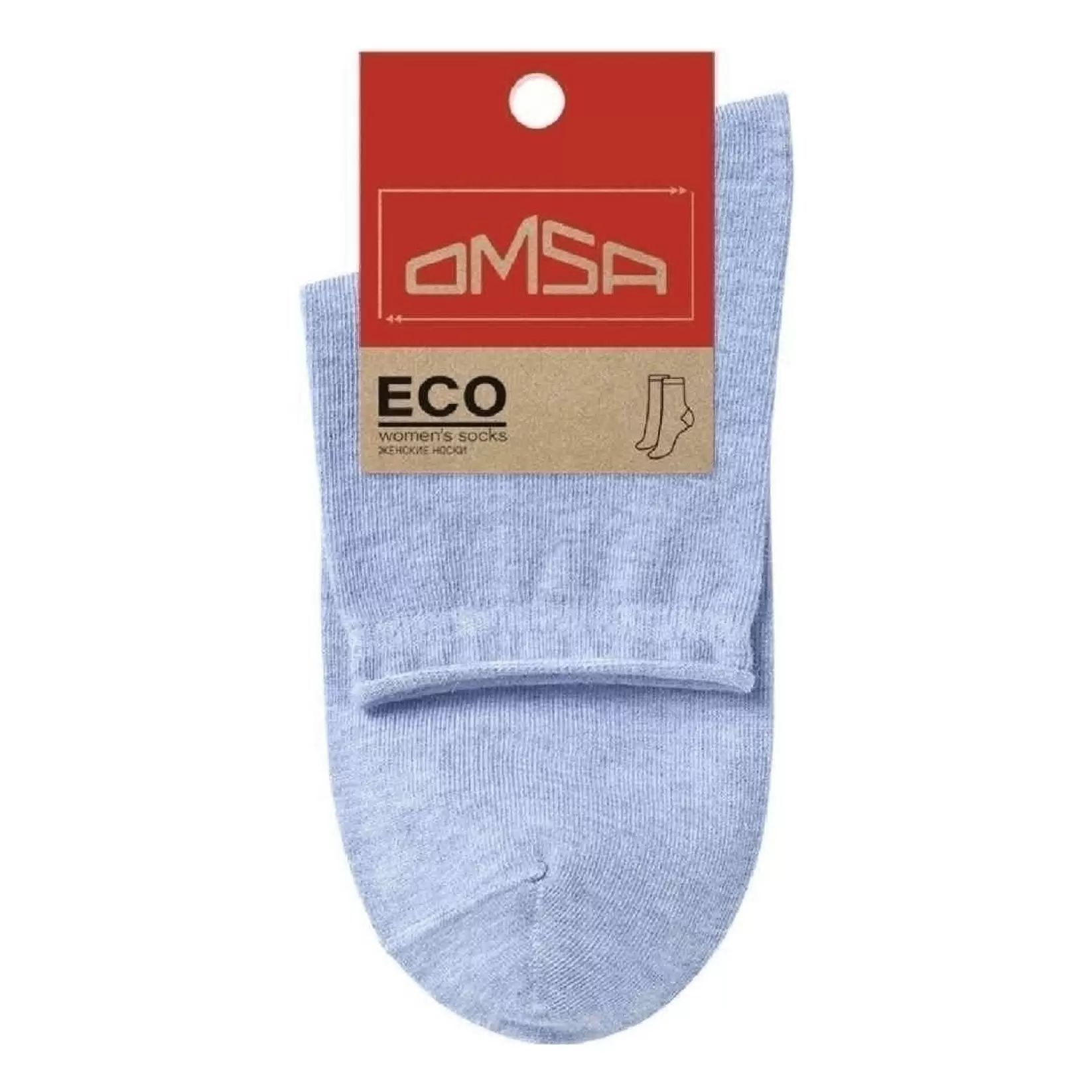 Носки женские ОМСА Эко джинс меланж р.25-27 арт.256
