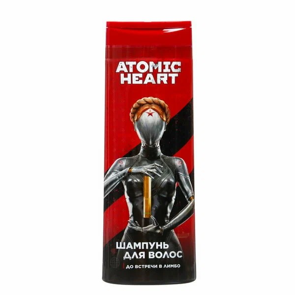 Шампунь АТОМИК ХАРТ Мужской угольный 400мл