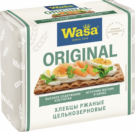 Хлебцы ВАСА Ориджинал 205г