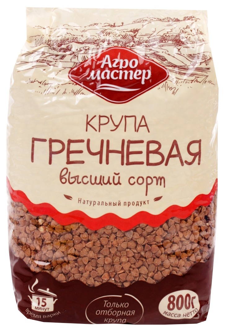 Гречневая крупа АГРОМАСТЕР м/у 800г