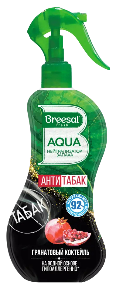 Нейтрализатор запаха БРИЗАЛЬ Антитабак гранатовый коктейль 375мл