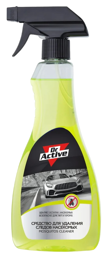 Средство для удаления следов насекомых СИНТЕК Доктор Актив Москутос Клинер 0.5л