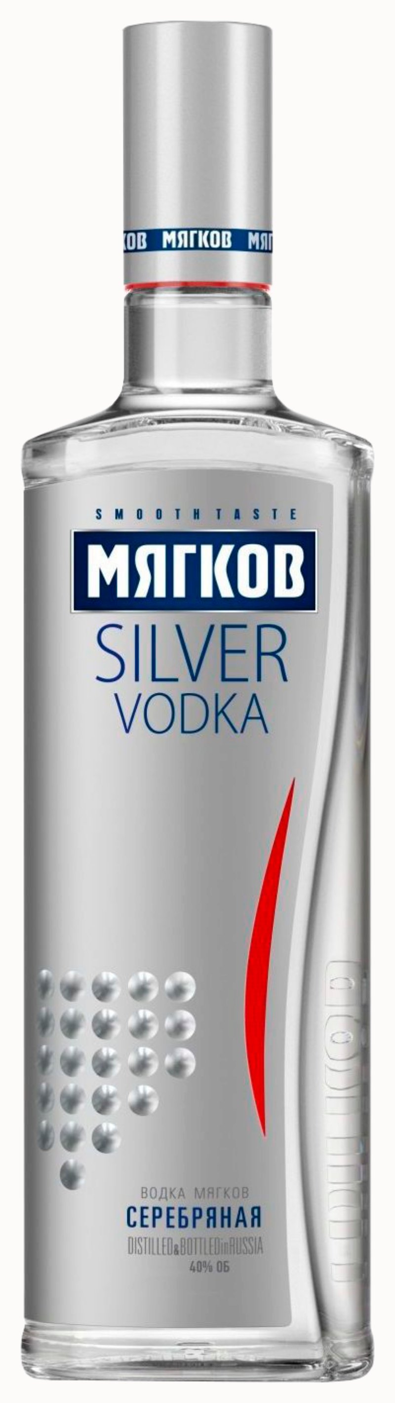 Водка МЯГКОВ Серебряная 40% 0.5л