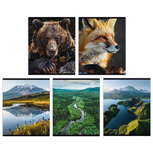 Тетрадь ЦЕНТРУМ Природа России клетка 48л арт.76013