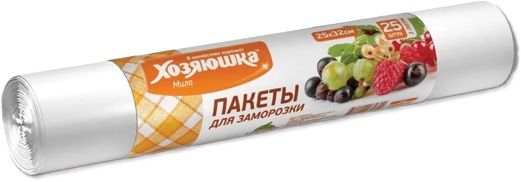 Пакеты для замораживания ХОЗЯЮШКА МИЛА 3л 25шт