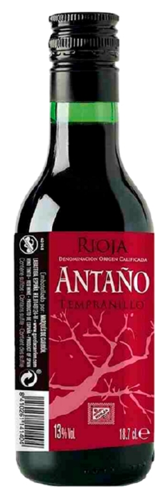 Вино АНТАНЬО Риоха красное сух 13% ст/б 0.187л