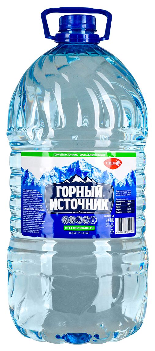 Мин.вода ТРИЕРА Горный источник 5л