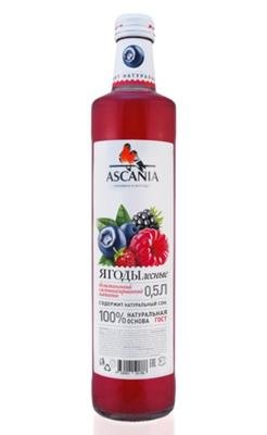 Газ.напиток АСКАНИЯ лесные ягоды ст/б 0.5л