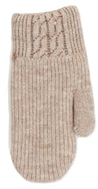 Варежки женские ХОББИ ЛАЙН кофе р.7-8 арт.ВЖ 632-04