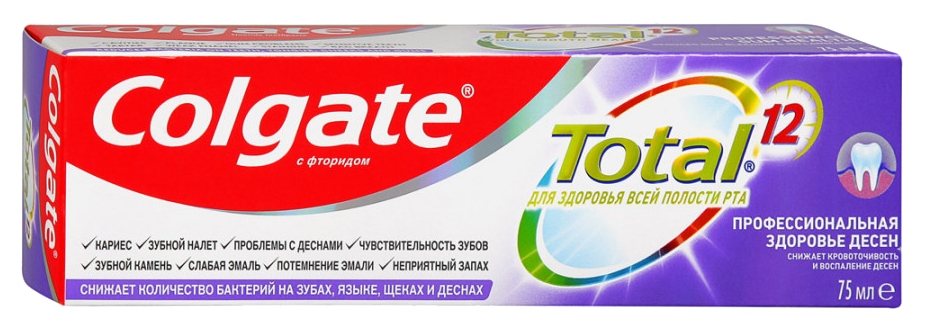 Зубная паста КОЛГЕЙТ Тотал Здоровье десен 75мл