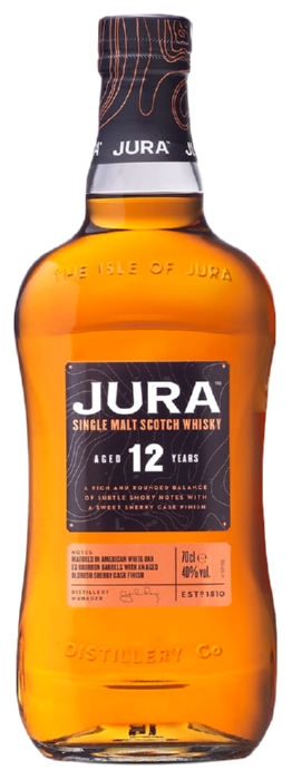 Виски ДЖУРА Эйджд 12 лет 40% ПК 0.7л
