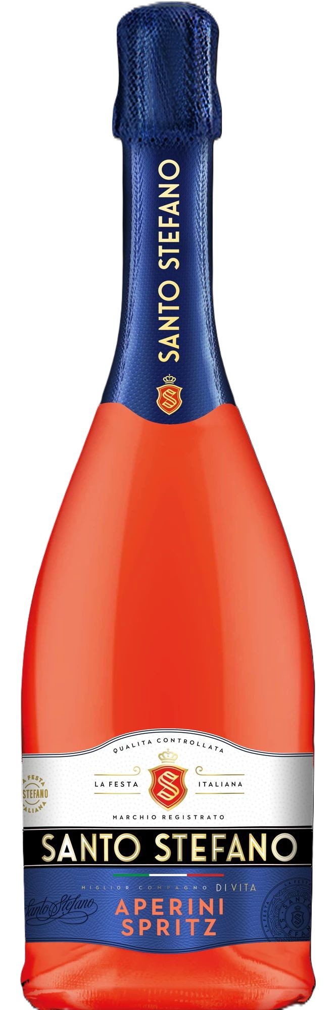 Напиток фруктовый САНТО СТЕФАНО сидр Аперини Шприц 6% ст/б 0.75л