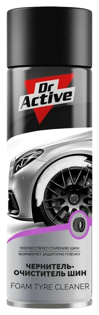 Чернитель-очиститель шин ДОКТОР АКТИВ 650мл
