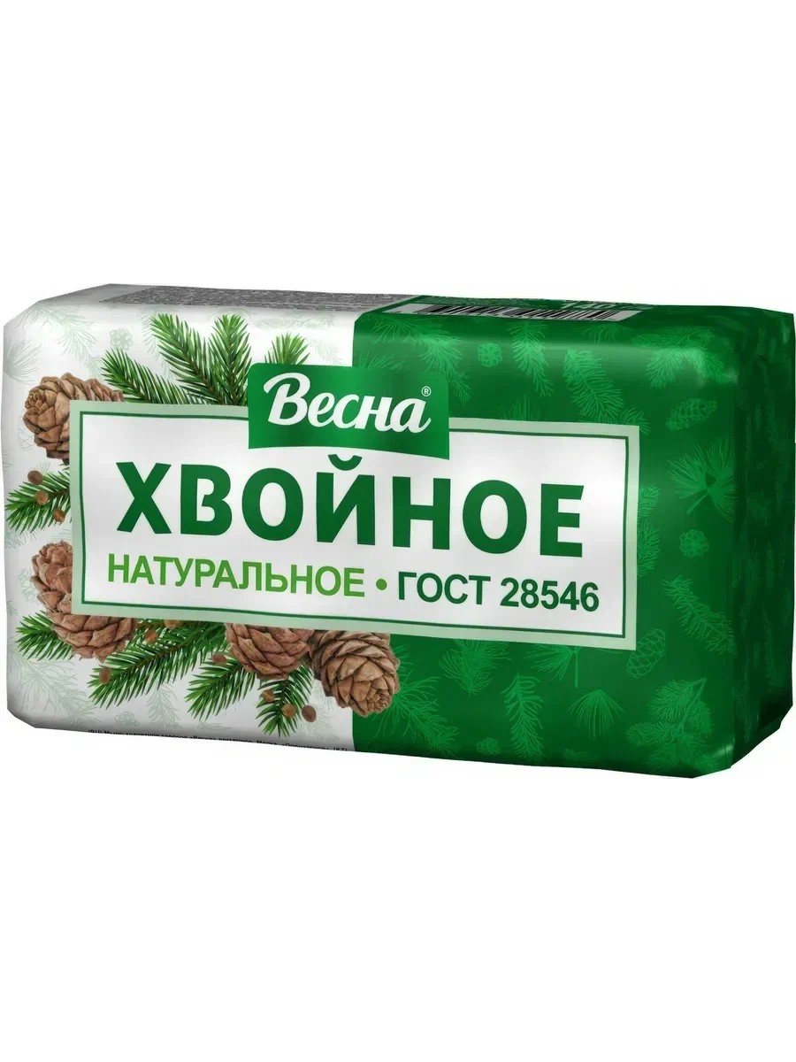 Мыло хозяйственное ВЕСНА Хвойное 140г