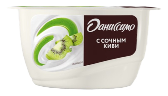 Творожный продукт ДАНИССИМО киви бзмж 5.5% 130г