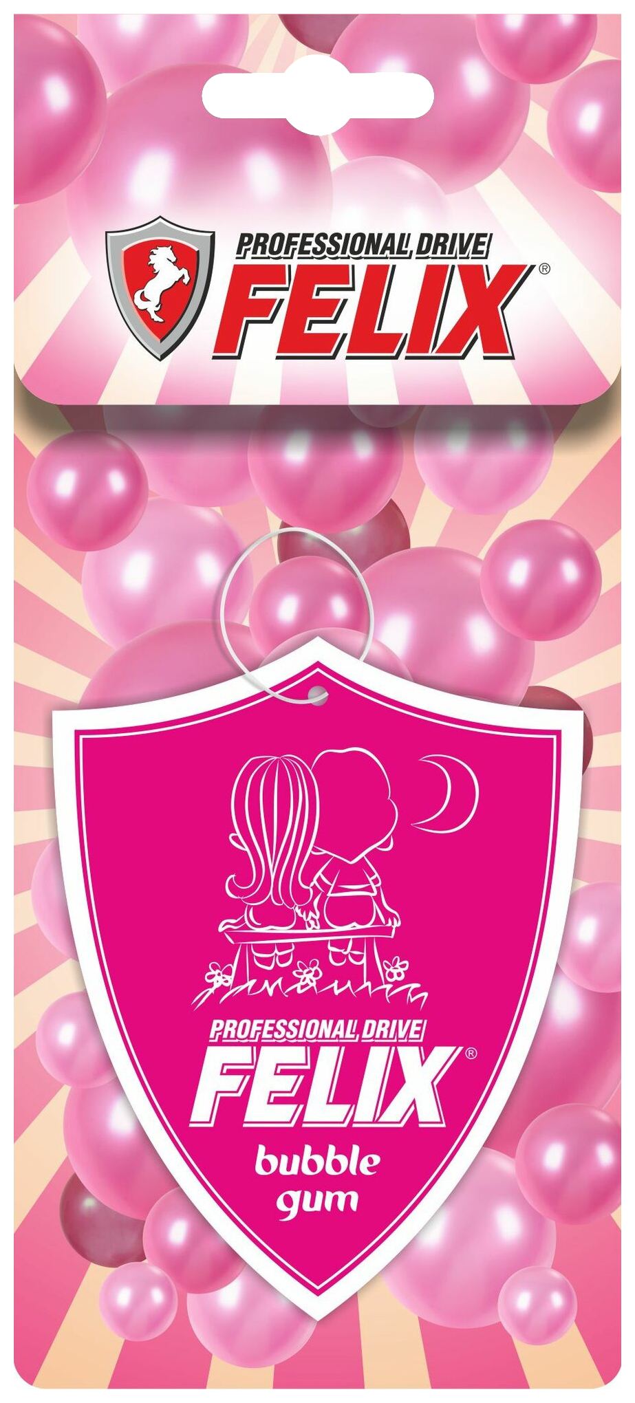 Ароматизатор ФЕЛИКС Жевательная резинка Бубль Гум бумажный