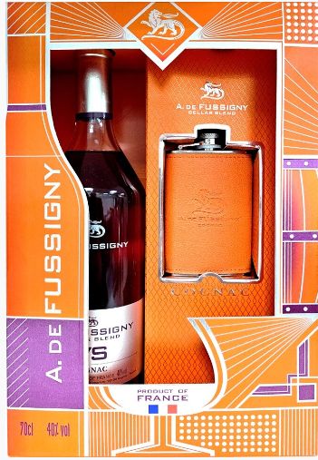 Коньяк СЕЛЛАР БЛЕНД VS 40% ПК 0.7л+фляжка