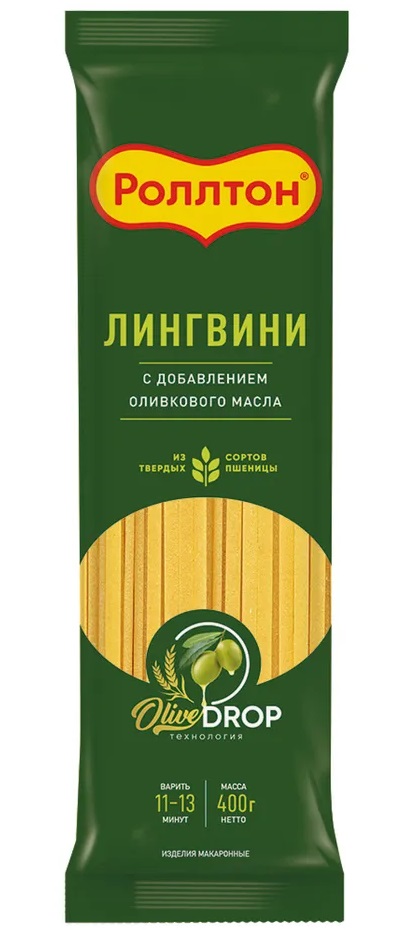 Мак.изделия РОЛЛТОН Лингвини с оливковым маслом м/у 400г