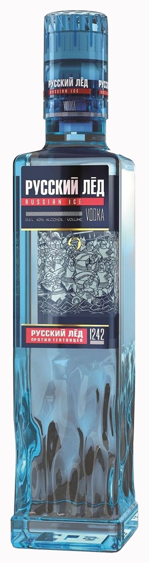 Водка РУССКИЙ ЛЕД 40% 0.5л