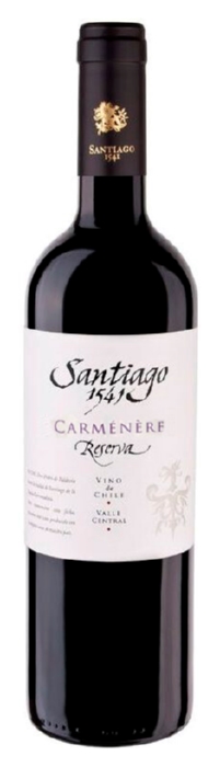 Вино САНТЬЯГО 1541 Резерва Карменер красное сух 13.5% ст/б 0.75л