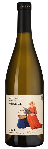 Вино ЛОКО ЧИМБАЛИ Оранж белое сух 12.9% ст/б 0.75л