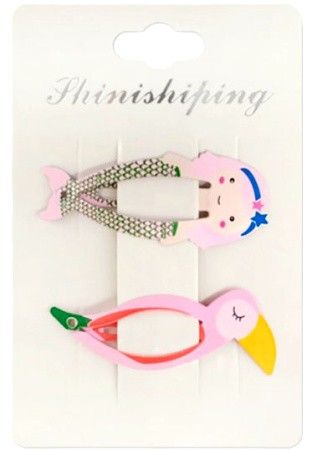 Зажимы для волос ФИНИШИПИНГ 2шт арт.HCL401