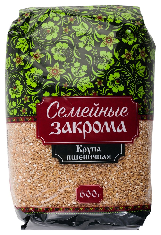 Пшеничная крупа СЕМЕЙНЫЕ ЗАКРОМА  Полтавская м/у 600г