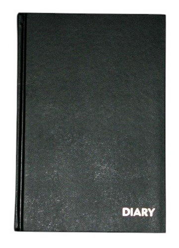 Ежедневник АТТОМИКС черный А5 160л линия арт.2034891