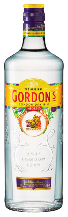 Джин ГОРДОНС Лондон Драй 37.5% ст/б 0.7л