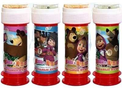 Мыльные пузыри ВЕСЕЛАЯ ЗАТЕЯ Мультгерои 50мл