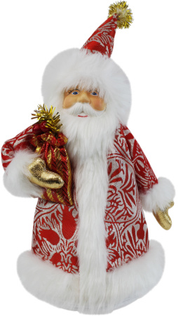 Новогоднее украшение ТАМ-ТАМ Дед Мороз с подарком цвет красный арт.OH-V003
