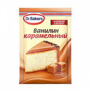 Ванилин ДОКТОР БЕЙКЕРС карамельный м/у 2г