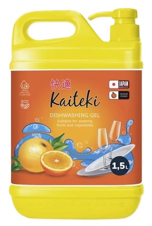 Средство для мытья посуды КАЙТЕКИ апельсин 1500мл
