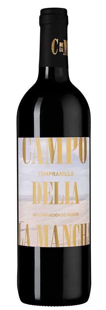 Вино КАМПО ДЕЛИЯ ЛА МАНЧА Темпранильо красное сух 12% ст/б 0.75л