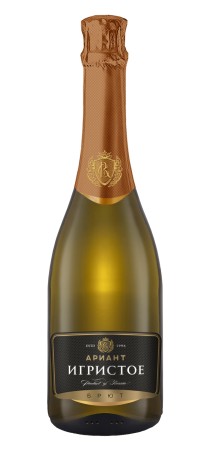 Игристое вино АРИАНТ белое брют 10.5-12.5% ст/б 0.75л
