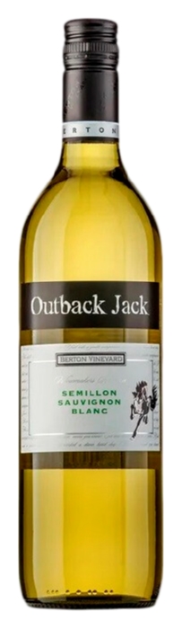 Вино БЕРТОН ВИНЬЯРД АУТБЭК ДЖЕК Шираз Мерло красное сух 14% ст/б 0.75л