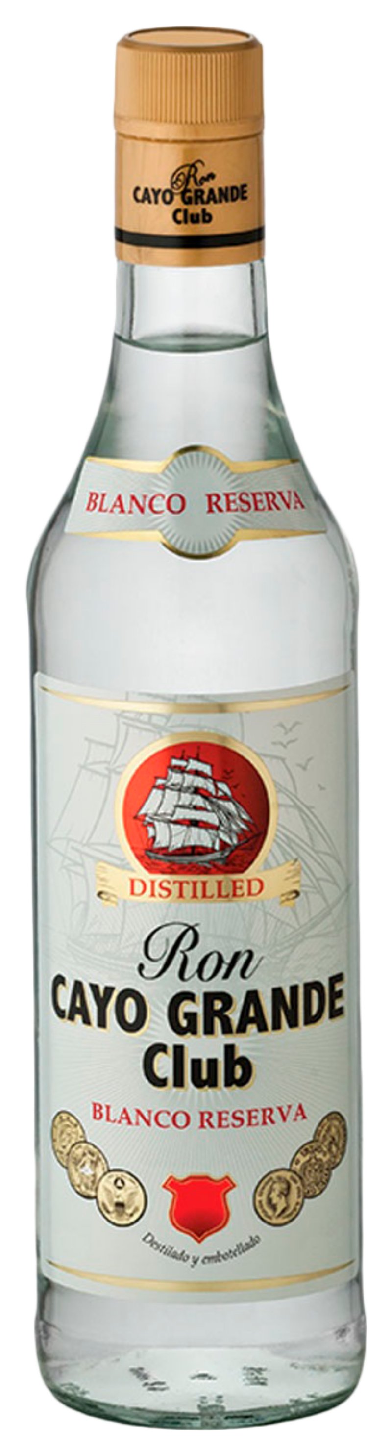 Ром КАЙО ГРАНДЕ Бланко Резерва 37.5% 0.7л