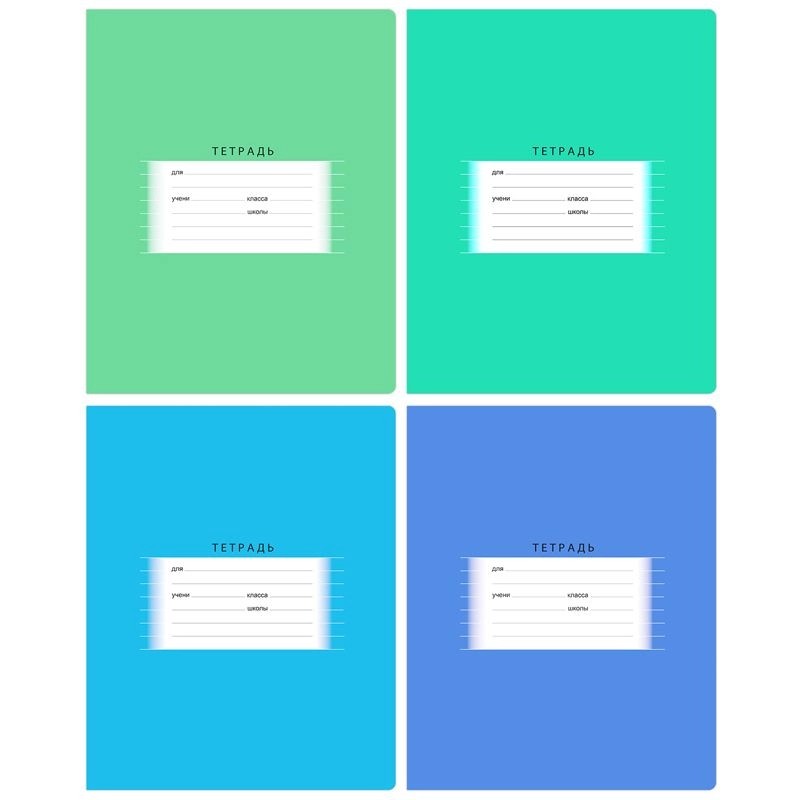 Тетрадь БИДЖИ Школьная линейка 18л