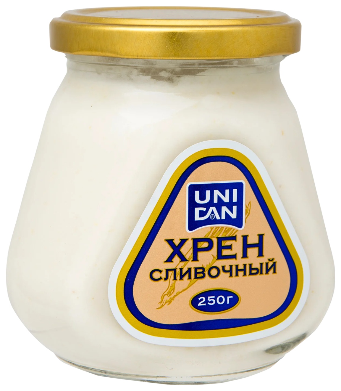 Хрен УНИ ДЕН сливочный ст/б 250г