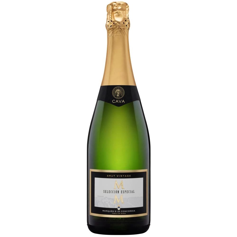 Игристое вино МАРКЕС ДЕ ЛА КОНКОРДИЯ Кава белое брют 10.5-12.5% ст/б 0.75л