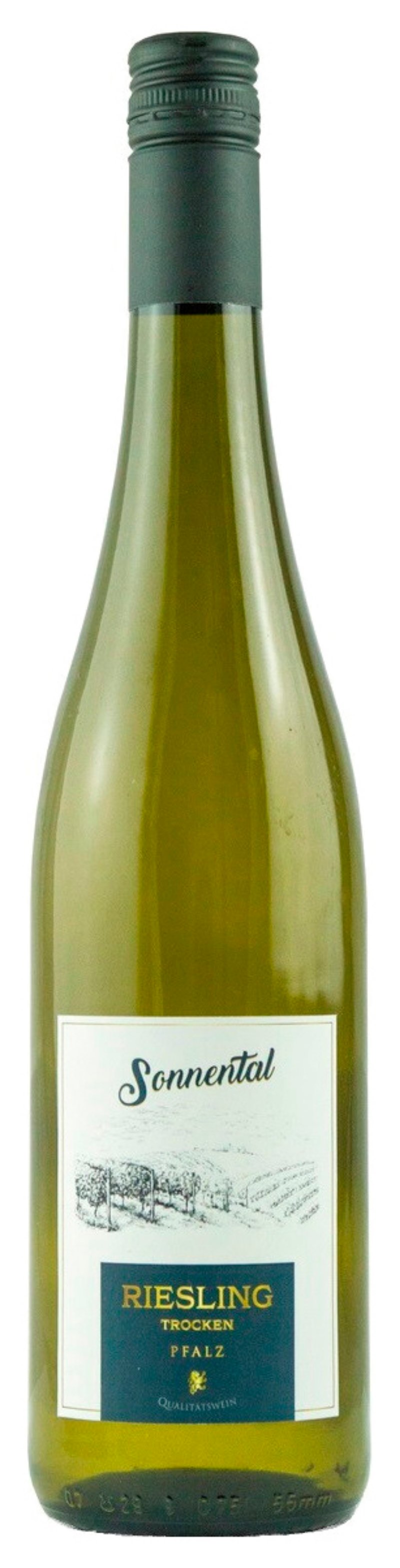 Вино СОННЕНТАЛ Рислинг Пфальц белое п/сух 12.5% ст/б 0.75л