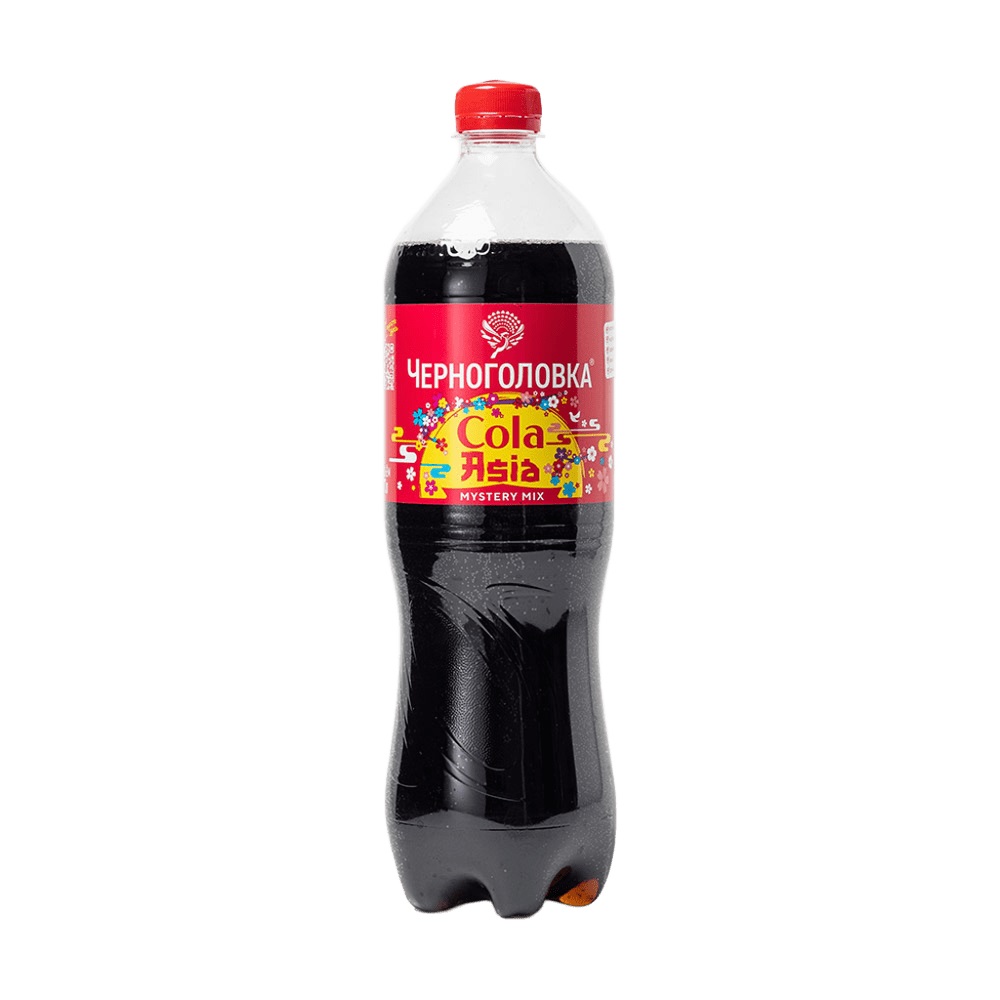 Газ.напиток ЧЕРНОГОЛОВКА Азия Кола персик 1л