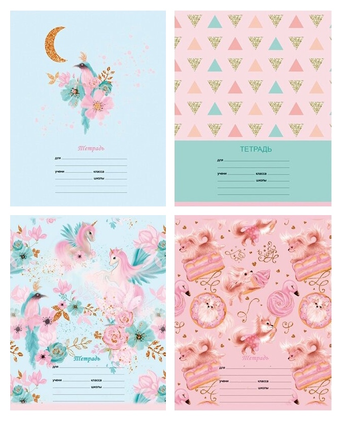 Тетрадь БИДЖИ Просто волшебно клетка 18л арт.9826