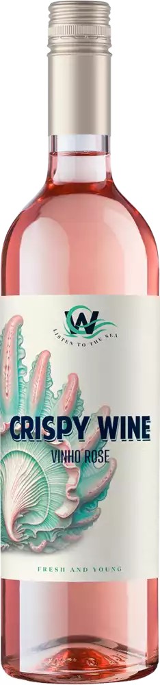 Вино КРИСПИ ВАЙН розовое п/сух 10.5% ст/б 0.75л