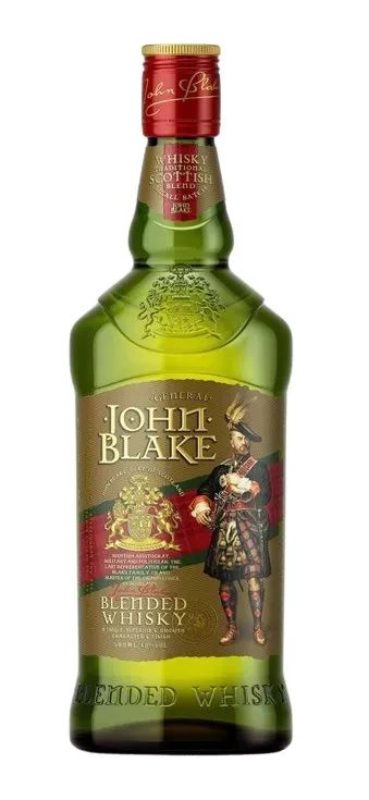 Виски ДЖОН БЛЕЙК 5 лет 40% ст/б 0.5л