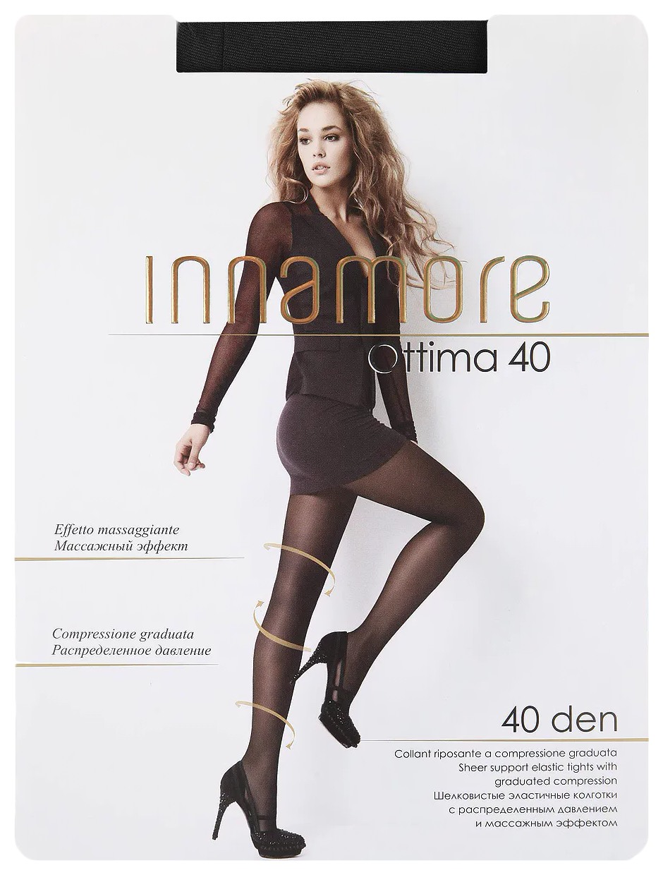 Колготки ИННАМОРЕ Оттима 40ден неро 2