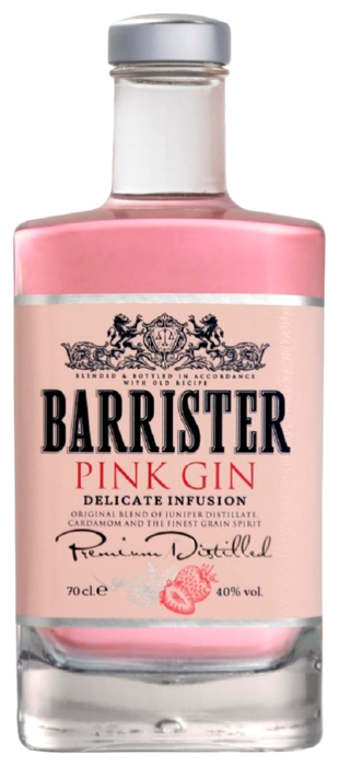 Джин БАРРИСТЕР Пинк 40% ст/б 0.7л