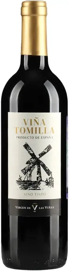 Вино ВИНЬЯ ТОМИЛЬЯ красное сух 11% ст/б 0.75л